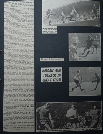 Keegan and Toshack in great form